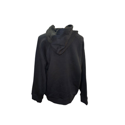 Fruit Of The Loom Homme Girls Black Hoodie Sweatshirt L 100% Cotton