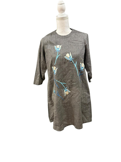 New Nazila Couture Embroidered Tunic shirt,  Size Small