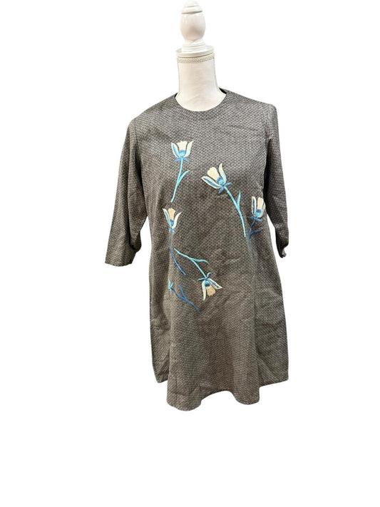 New Nazila Couture Embroidered Tunic shirt,  Size Small
