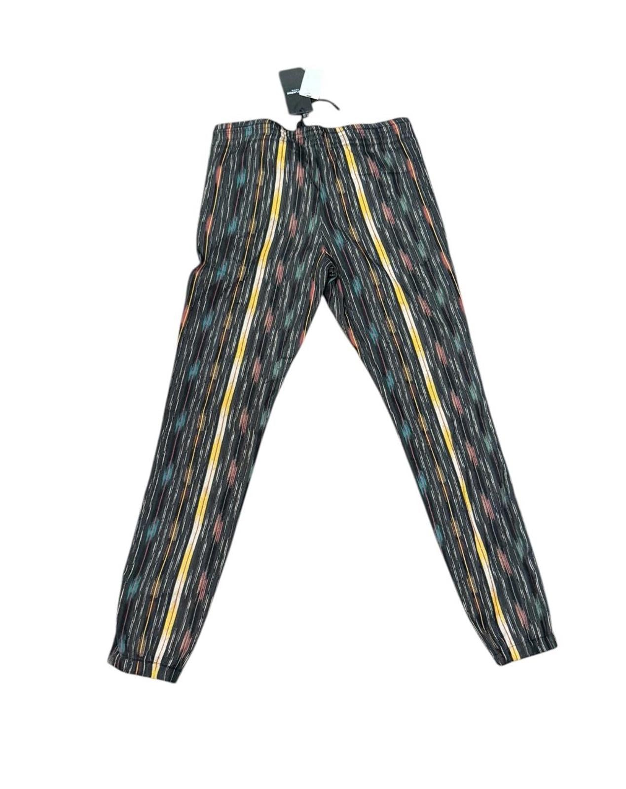 New Saint Laurent Paris Multicolor Striped Pants, Women’s FR 36 (US 4)