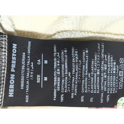 Heron Preston Boxed Heron Logo Hoodie, Medium NWT