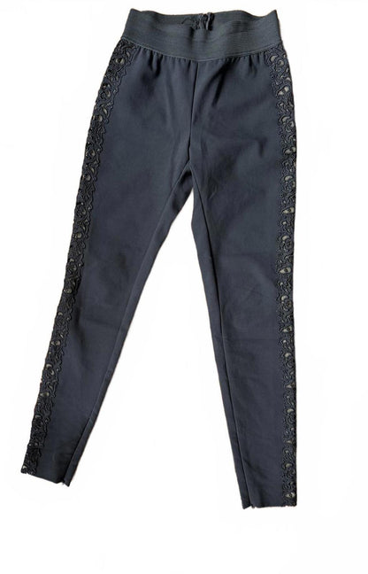 Stella McCartney Leggings with Mesh Side Detailing, size 36