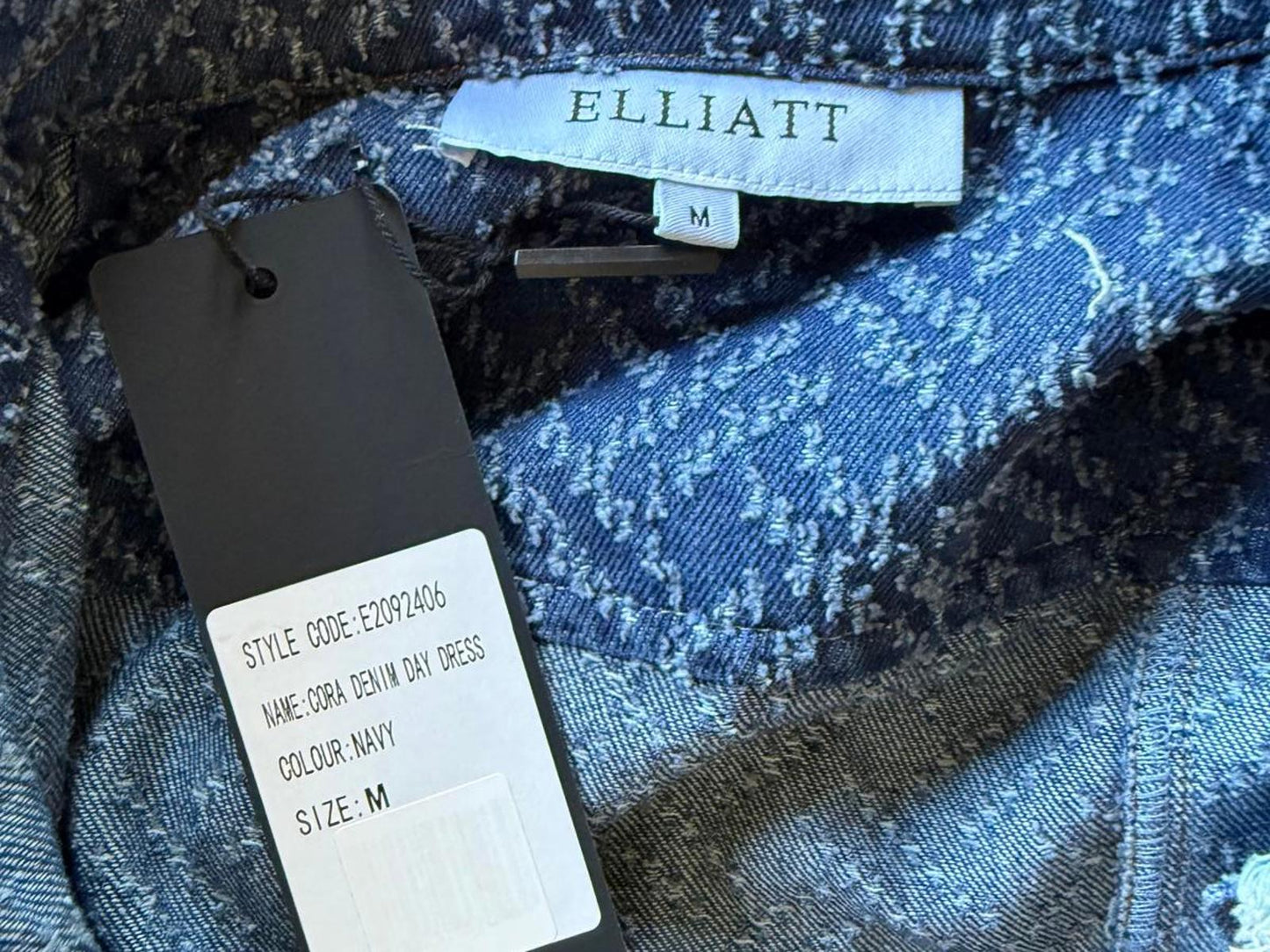 ELLIATT New Cora Denim Shirt Dress, Medium