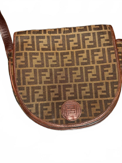 Fendi Vintage Monogram Shoulder Bag (0745)