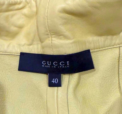 Gucci Leather Women's Shorts with Belt, size 4