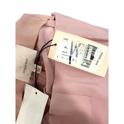 Cinq À Sept Womens Blush Pink Flared Pants, Size 6 NWT