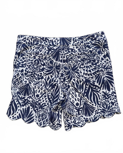Lilly Pulitzer Women's Printed Scalloped Hem Shorts