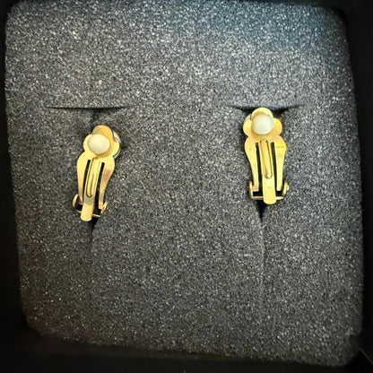 Heidi Daus Vintage clip on earrings with crystals
