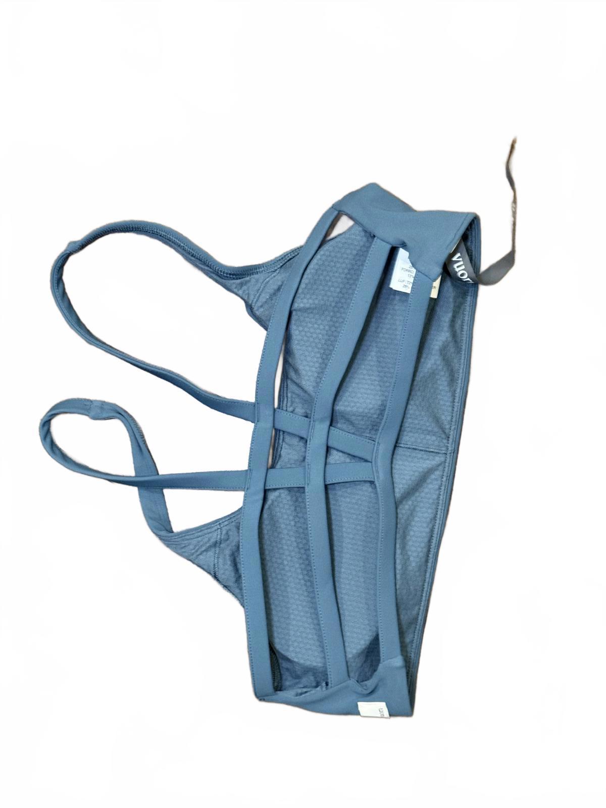 Vuori Women's Medium Sports Bra in Slate Blue