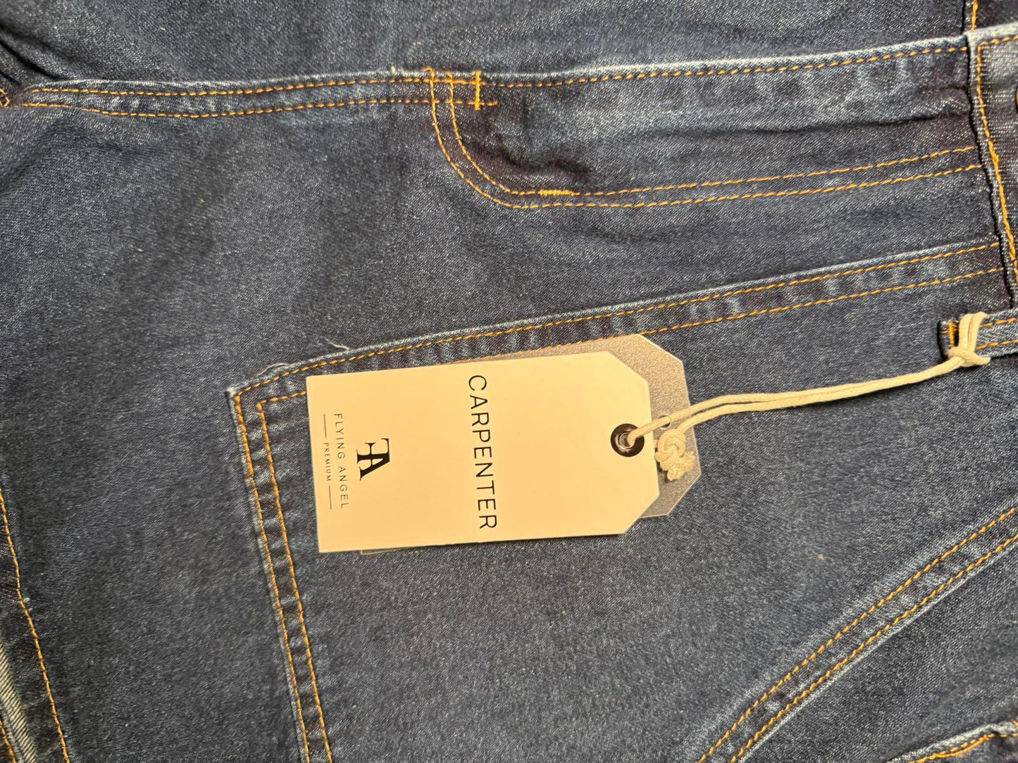 New Flying Angel Womens Carpenter Denim Shorts - Size 11/30