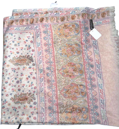 Pashmina New in Pink, Purple, Gold and Ivory