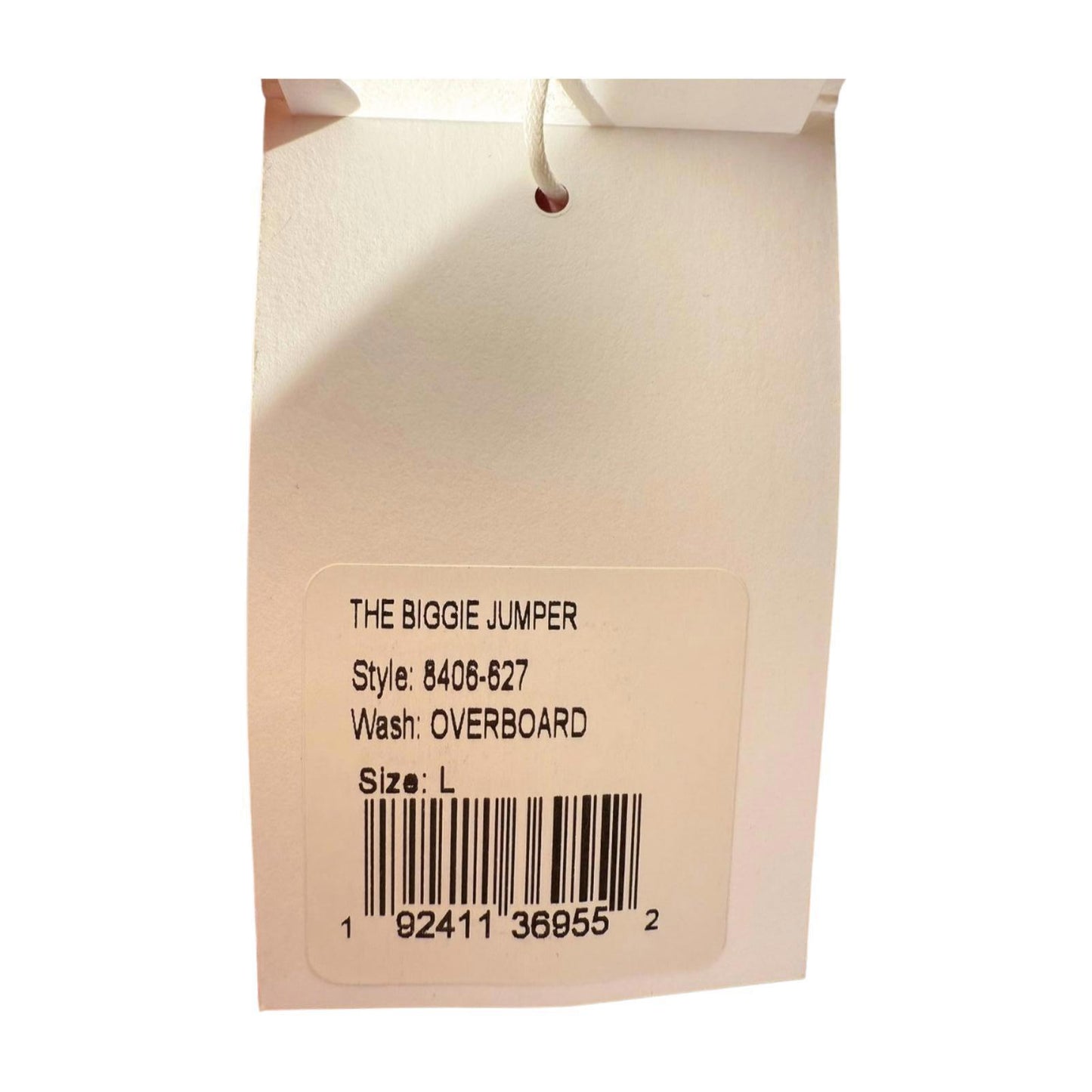 New Mother "Overboard" Striped Knit Sweater, Size Large