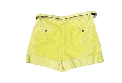 Gucci Leather Women's Shorts with Belt, size 4