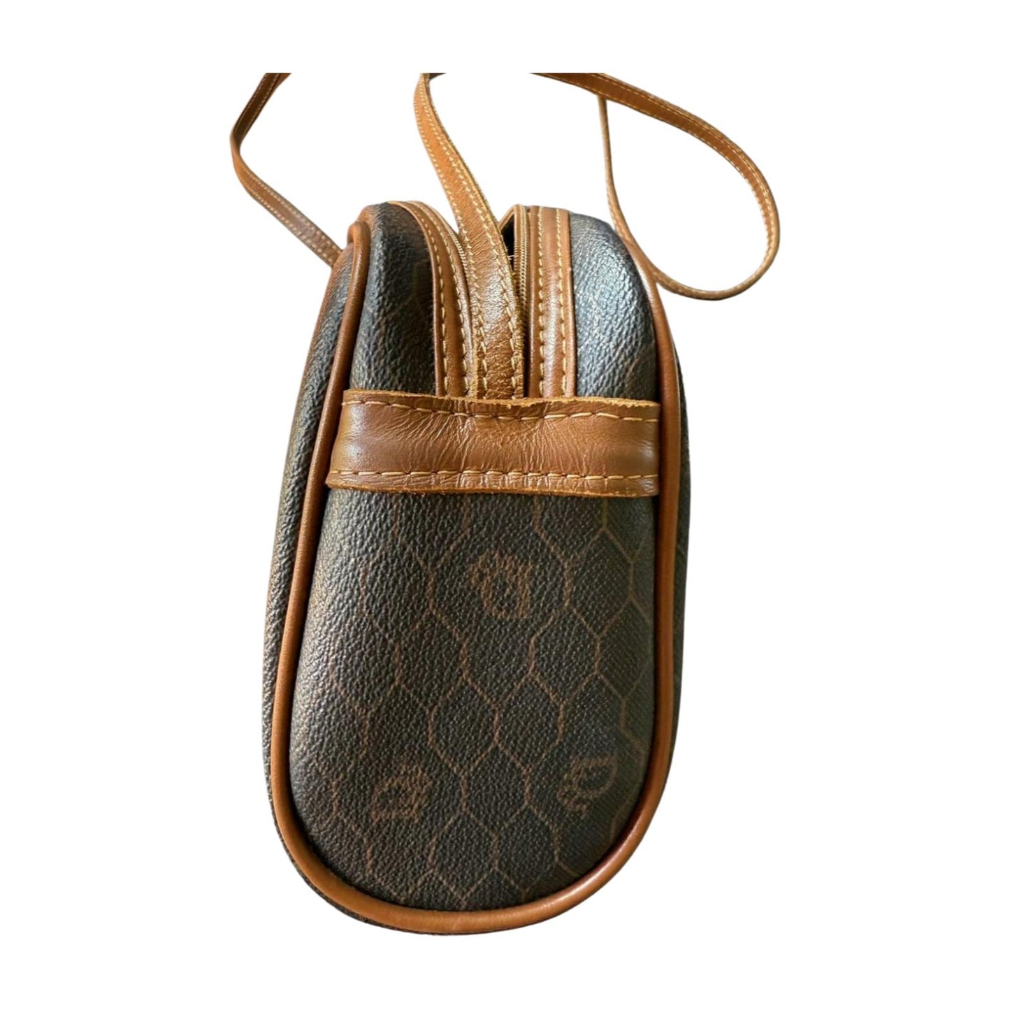 Christian Dior Vintage Honeycomb Monogram Crossbody Bag