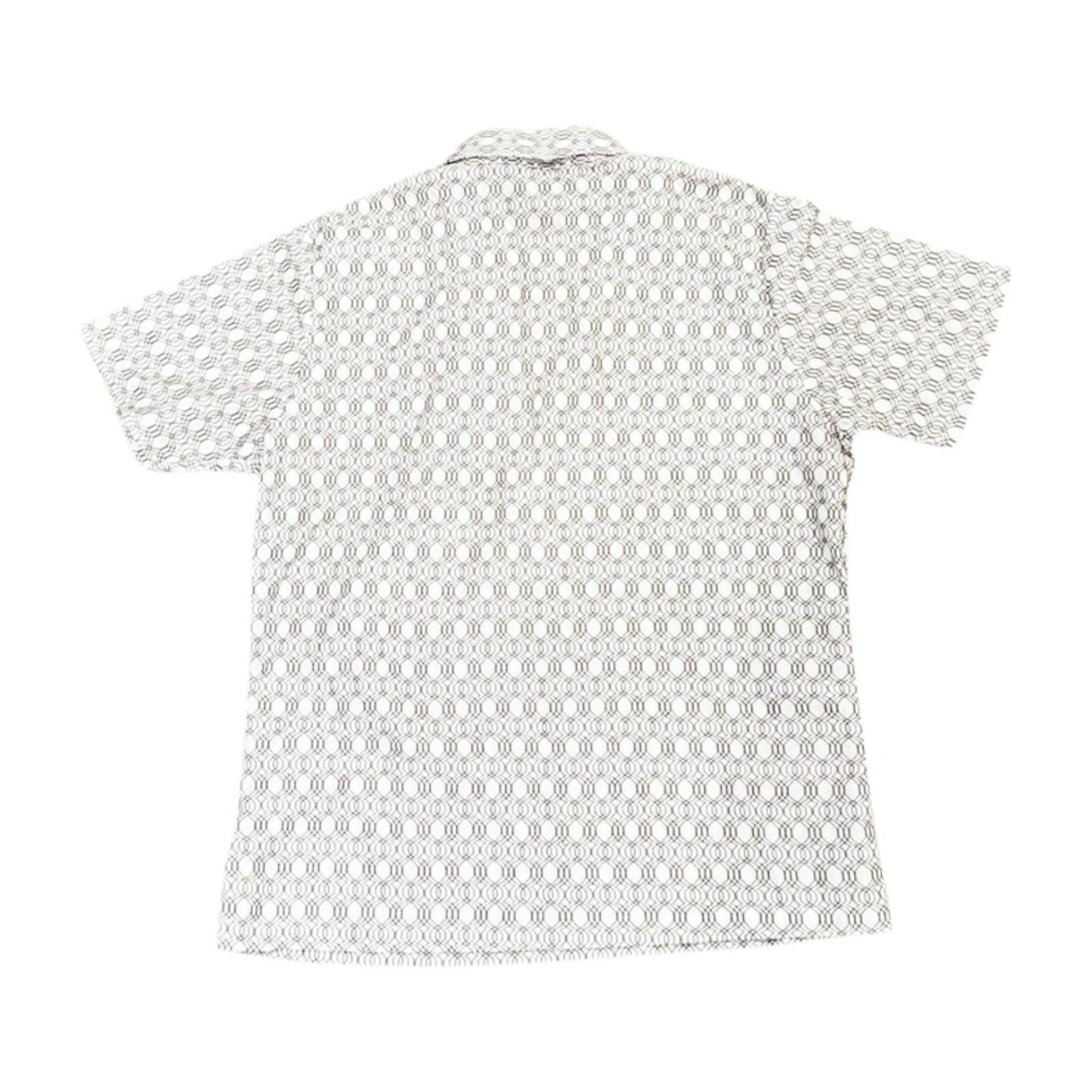 Vintage Clubman Sportswear Textured Zip Polo, Large