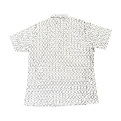 Vintage Clubman Sportswear Textured Zip Polo, Large