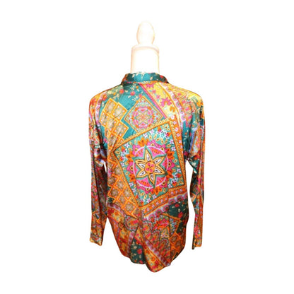 Johnny Was Audrey Blouse, Small (oversized) NWT