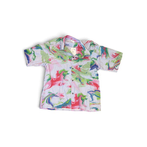 John Elliott Camp Shirt in Celestial, Size XL NWT