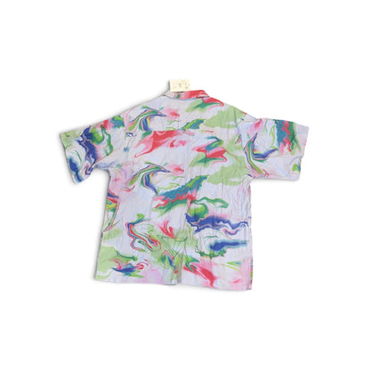John Elliott Camp Shirt in Celestial, Size XL NWT