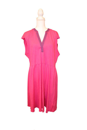 Boden Chloe Embroidered Short Dress, size 16/18 NWT