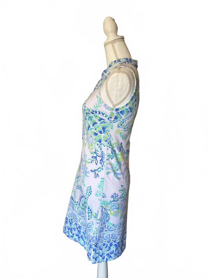Lilly Pulitzer Sleeveless Floral Print Dress, XS