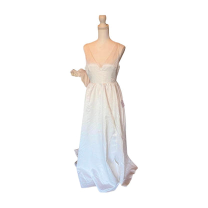 New Lulus White Gown, Size S