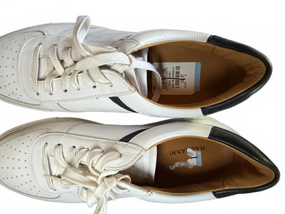 Magianni White and Navy Men's Sneakers, size 10