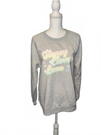Stoney Clover Lane x Target New Women's Gray Crewneck Sweatshirt, Large