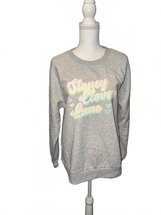 Stoney Clover Lane x Target New Women's Gray Crewneck Sweatshirt, Large