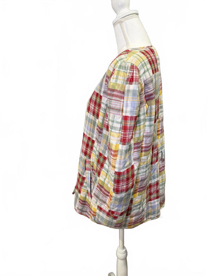 Cinq à Sept Triss Quilted Organic Cotton Wrap Jacket, Medium NWT