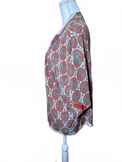 New Etro Silk Cardigan, one size