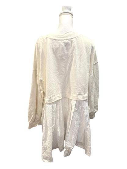 New Free People "Cory Combo" Layered Mini Dress, Size Small