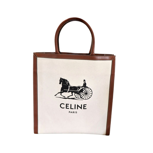 Celine Celine Sulky Vertical Cabas Tote with COA