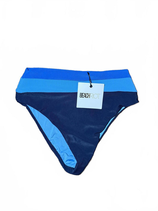 New Beach Riot Women's Bikini Bottom in Blue, Small