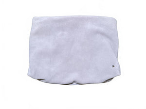 Halston Heritage Gray Suede Clutch