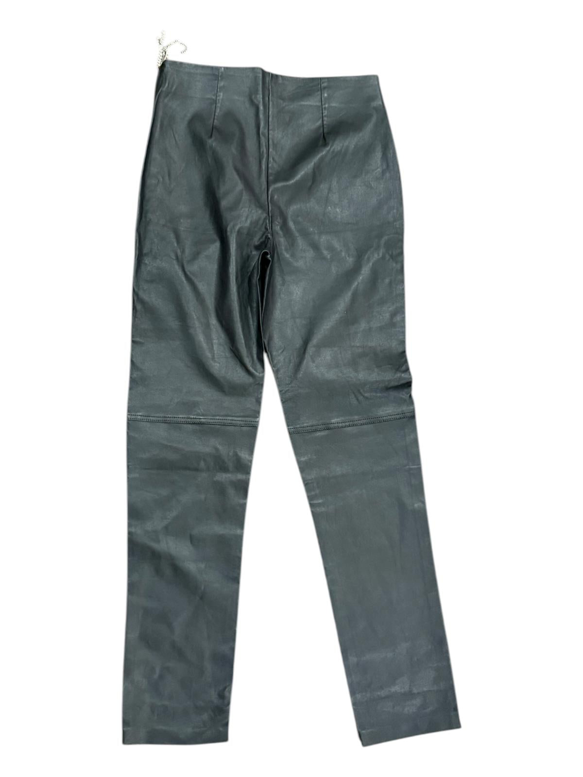 GRLFRND 100% Leather Skinny Pants, Medium