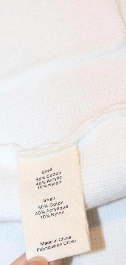 L'AGENCE Women's White Cotton Blend Blazer, Size M