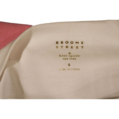 Kate Spade Broome Street 3/4 Sleeve Everyday Tee Fresh White Size S