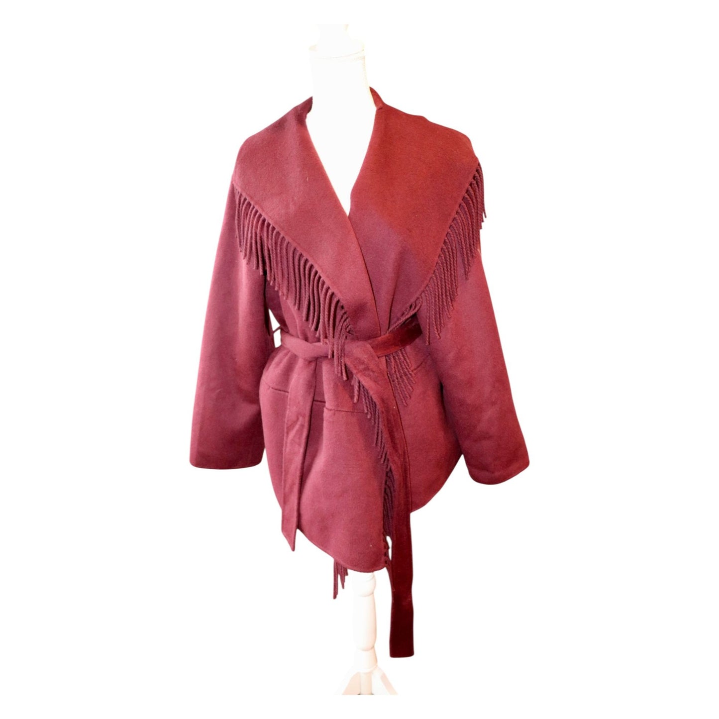 Simkhai Rowen Fringe Jacket, Large NWT
