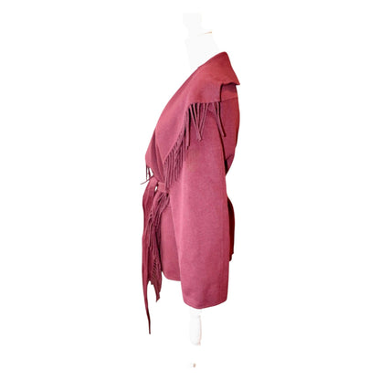 Simkhai Rowen Fringe Jacket, Large NWT