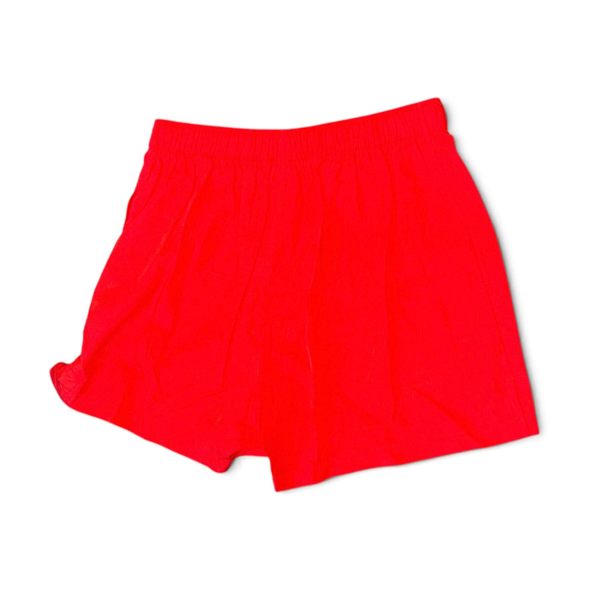 Balenciaga Wardrobe Red Elastic Waist Shorts, Size 34/Small NWT