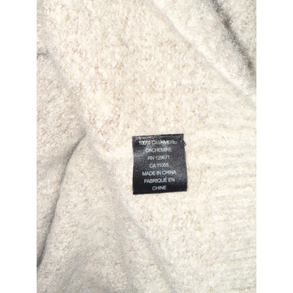 360Cashmere Womens Gray Lightweight Hoodie Sweater 100% Cashmere Size M