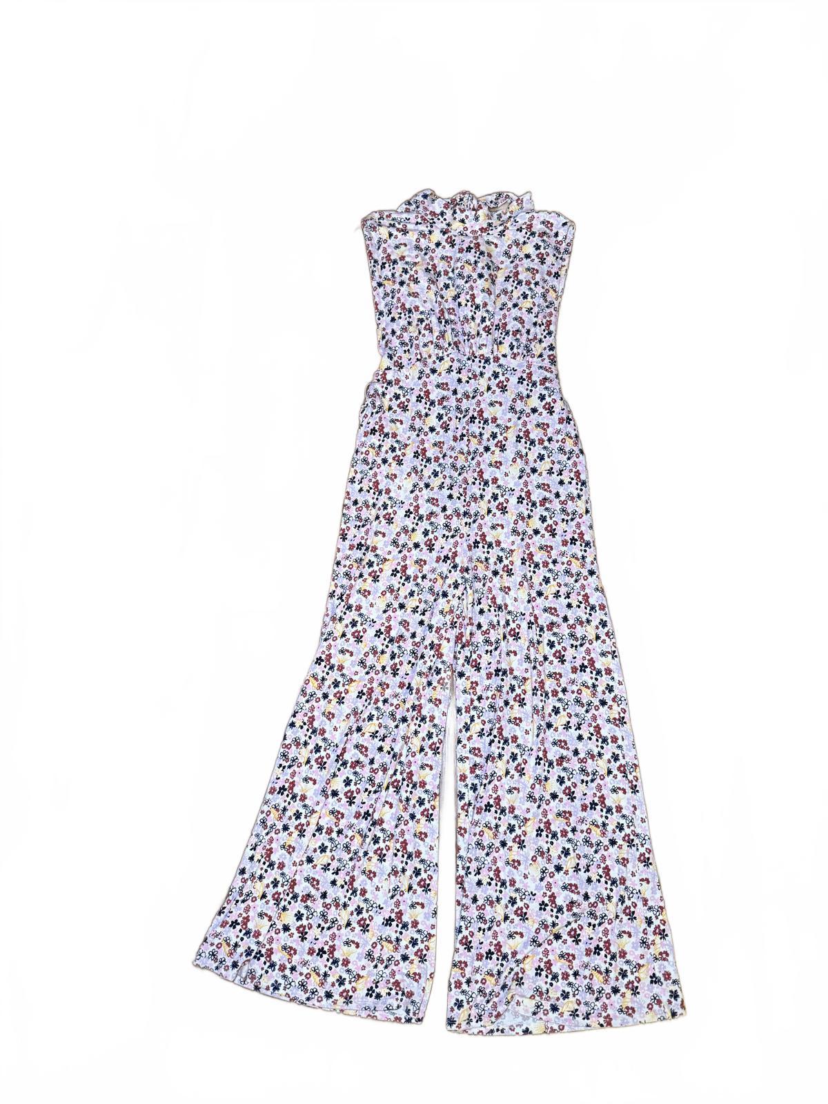 Free People Floral Print Women's Jumpsuit, Medium