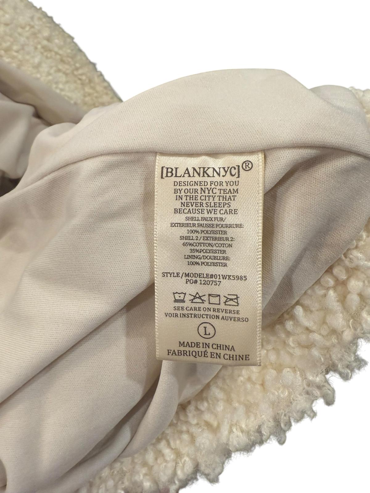 New BLANKNYC] Faux Shearling Denim Jacket – Size L