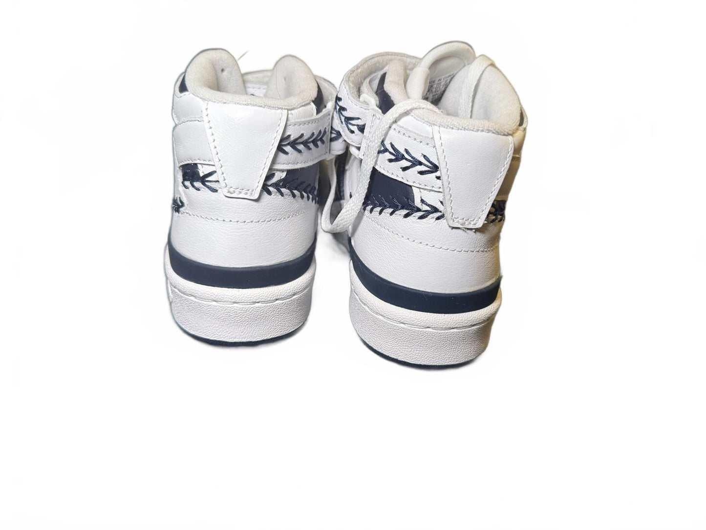 Adidas New Aaron Judge High-Top Sneakers White and Navy, size 5