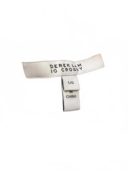 New Derek Lam 10 Crosby Womens Blouse Size L