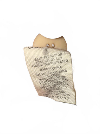 Ulla Johnson Sleeveless Peplum Blazer Vest, size Large