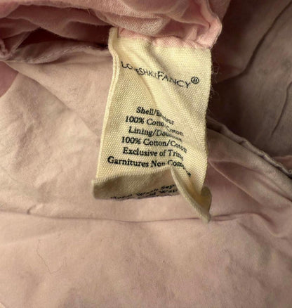 LoveshackFancy Pink Eyelet Lace Summer Dress, Size 6