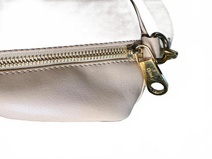Chloé Beige Eden Leather Crossbody Bag (0746)