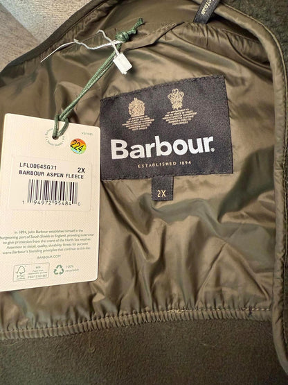 New Women’s Barbour Aspen Faux Fur Coat, Size 2XL